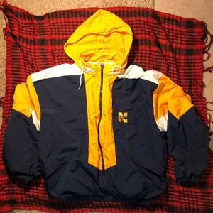 U.S NAVAL ACADEMY STORE VINTAGE WINDBREAKER JACKET